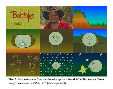 Plate 2: Selected scenes from the Bobtails episode Meeak Mia (The Moon's Cave)